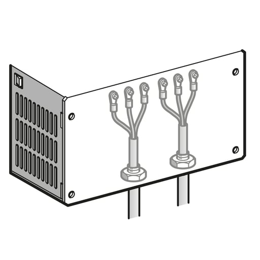 Square-D / Schneider - Square D VW3A31814 NEMA 1 Variable Speed Drive Conduit Entrance Kit