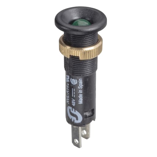 Square-D / Schneider - Square D XVLA133 8 mm 24 VDC 18 mA Raised LED Miniature Pilot Light