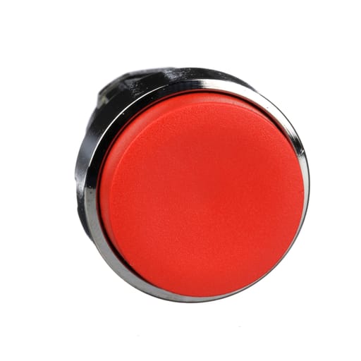 Square-D / Schneider - Square D XB6DW4B2B 16 mm 240 VAC 1.5 Amp 1NC Red Rectangular Flush Return Illuminated Push Button