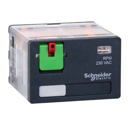 Square-D / Schneider - SQUARED RPM41P7 plug-in relay, Harm
