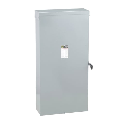 Square-D / Schneider - Square D D326NR 240 Volt 600 Amp 3-Pole 4-Wire NEMA 3R Fusible General Duty Safety Switch