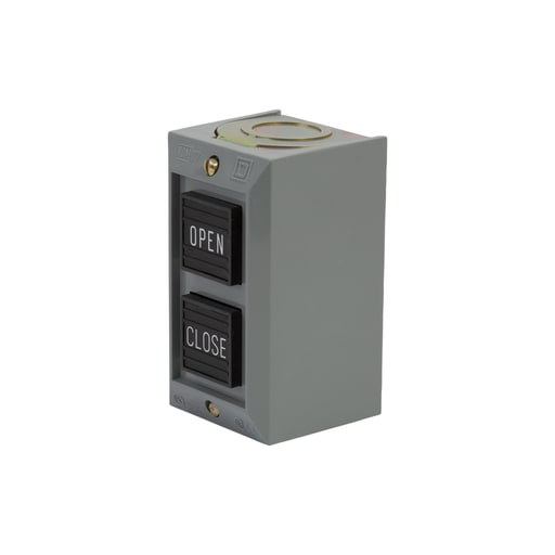 Square-D / Schneider - Square D 9001BG207 600 VAC 5 Amp 2NO NEMA 1 Plastic Push Button Control Station