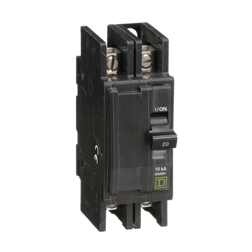 Square-D / Schneider - Square D QOU220 Miniature Circuit Breaker 20A 120/240V 2P