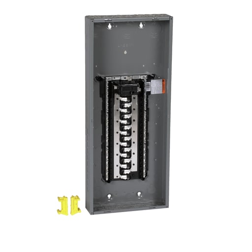 Square-D / Schneider - Square D HOM3060M125PC 120/240 VAC 125 Amp 1-Phase 30-Space 60-Circuit NEMA 1 Load Center with Cover