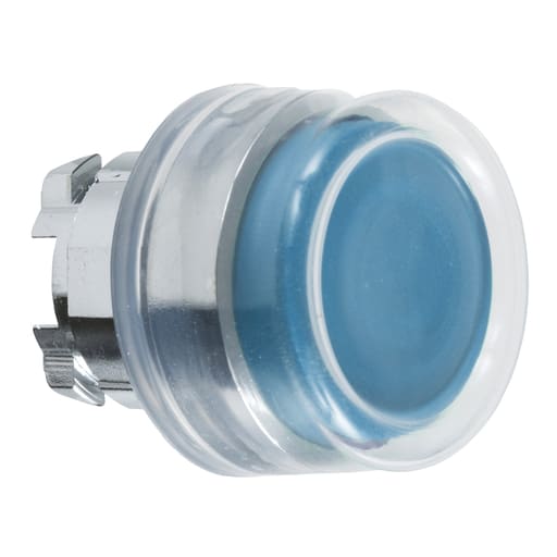 Square-D / Schneider - Square D ZB4BP68 22 mm Blue Round Extended Non-Illuminated Push Button Operator