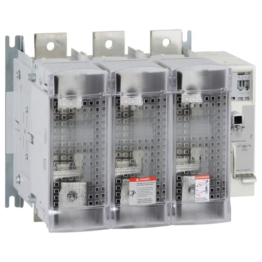 Square-D / Schneider - Square D GS2SU3 600 VAC 600 Amp 3-Pole Manual Starter Enclosure Copper Fusible Disconnect Switch