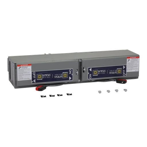 Square-D / Schneider - Square D QMB361TW 4.5 Inch 600 VAC 30 Amp 3-Pole Fusible Panelboard Branch Switch Unit