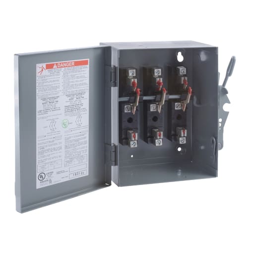 Square-D / Schneider - Square D 92351 240 VAC 30 Amp 3-Pole Non-Fusible Double Throw Safety Switch