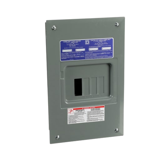 Square-D / Schneider - Square D HOM48L125GC 120/240 VAC 125 Amp 1-Phase 4-Space 8-Circuit NEMA 1 Load Center