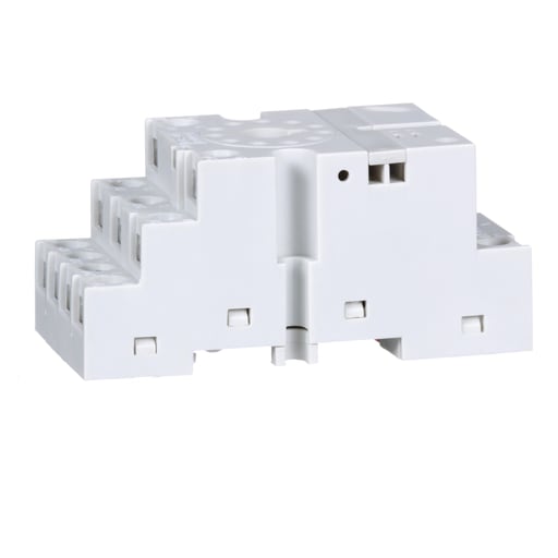 Square-D / Schneider - Square D 8501NR62 300 VAC 10 Amp Din Rail/Direct Panel Mount Double Tier Relay Socket