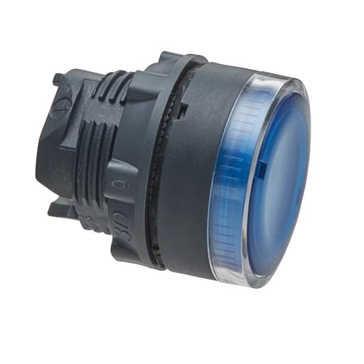 Square-D / Schneider - Square D ZB5AW36 22 mm Blue Flush Momentary Illuminated Push Button Operator