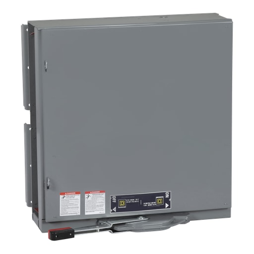 Square-D / Schneider - Square D QMB368W 600 VAC 1200 Amp 3-Pole Steel Panel/Surface Mount Fusible Panelboard Branch Switch Unit