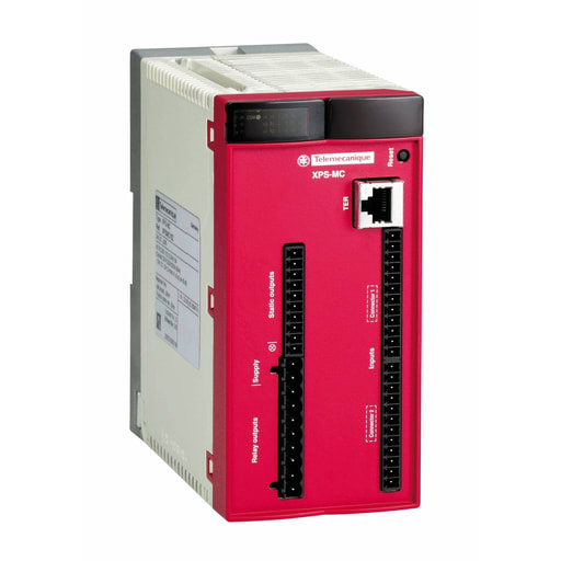 Square-D / Schneider - SQD XPSMC16Z SAFETY CONTROLLER, HARMONY XPS MC, 24V DC, 16 INPUTS, 30 LEDS SIGNALLING