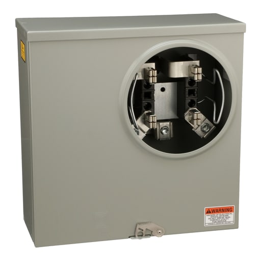 Square-D / Schneider - Square D UTRS223A 600 VAC 200 Amp NEMA 3R Underground Service Ringless Meter Socket