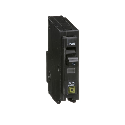 Square-D / Schneider - Square D QO130 30A 120/240v 1Pole Miniature Circuit Breaker, Plug-In