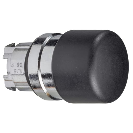 Square-D / Schneider - Square D ZB4BC24 22 mm Black Mushroom Head Momentary Push Button Operator