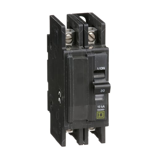 Square-D / Schneider - Square D QOU230B 2-Pole 30 Amp 120/240 Volt Thermal Magnetic/Common Trip Miniature Circuit Breaker