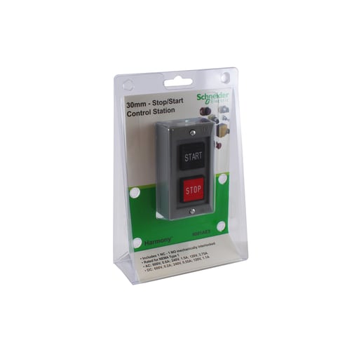 Square-D / Schneider - Square D 9001AE3 30 mm 600 Volt 1NO 1NC Momentary Push Button