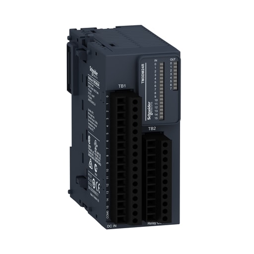Square-D / Schneider - SQD TM3DM24R discrete IO module, Mo