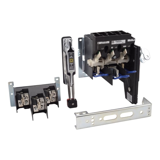 Square-D / Schneider - Square D 9422ATEF102 100 Amp 600 VAC/VDC NEMA 4/4X Fusible Disconnect Switch