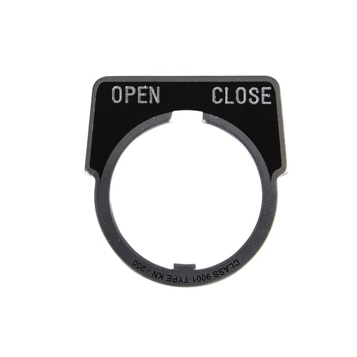 Square-D / Schneider - Square D 9001KN246 Type K 30 mm Push Button Legend Plate