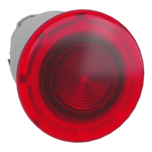 Square-D / Schneider - Square D ZB4BW443 22 mm Red Round Mushroom Momentary Illuminated Push Button Operator