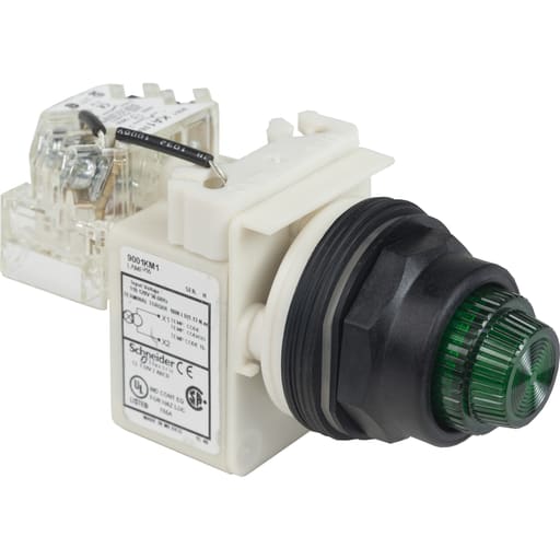 Square-D / Schneider - SQD 9001SKT1G31 Push-to-test pilot