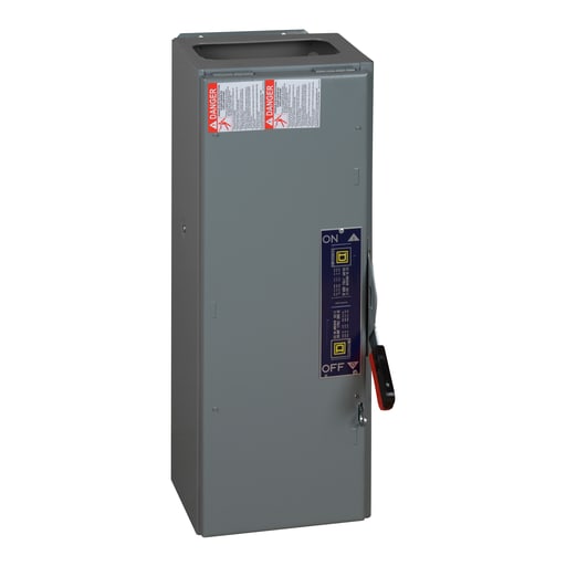 Square-D / Schneider - Square D QMB364 9 Inch 600 VAC 200 Amp 3-Pole Fusible Panelboard Branch Switch Unit