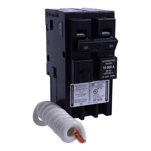 Square-D / Schneider - SQD HOM250EPD Mini circuit breaker,