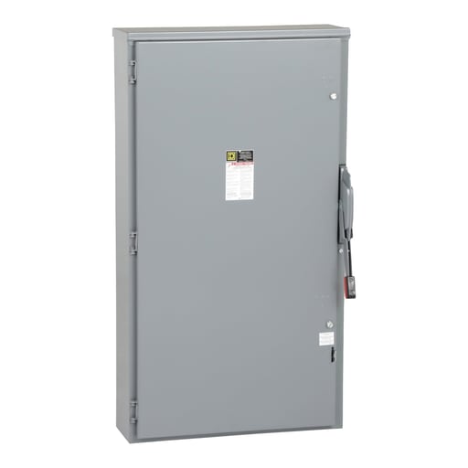 Square-D / Schneider - Square D HU265R 600 VAC 400 Amp 2-Pole Non-Fusible Heavy Duty Safety Switch