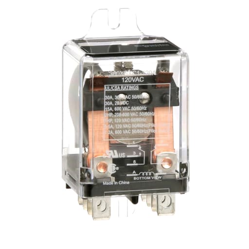 Square-D / Schneider - SQD 300XBXC1-120A Power Relay, DPDT