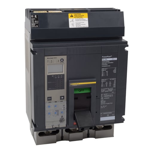 Square-D / Schneider - Square D PJA36060CU43A 600 Volt Molded Case Circuit Breaker