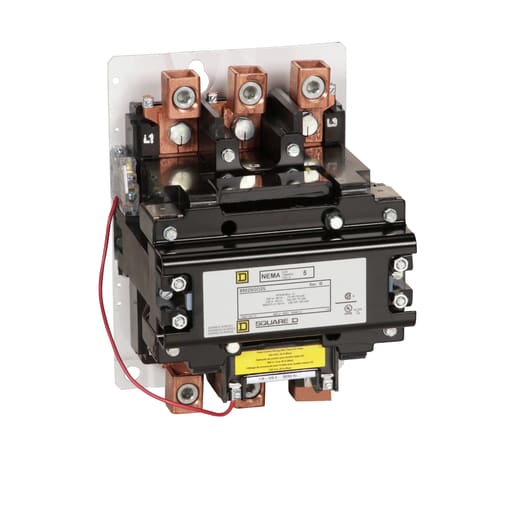 Square-D / Schneider - Square D 8502SGO2V02S 110/120 VAC 270 Amp 3-Pole Open Type Full Voltage Non-Reversing Magnetic Contactor