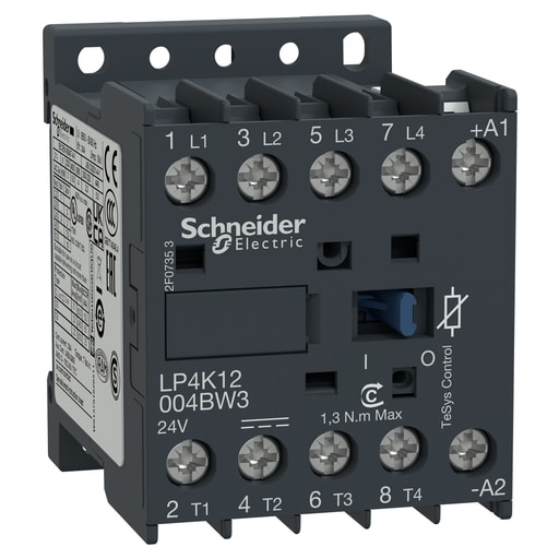 Square-D / Schneider - Square D LP4K12004BW3 CONTACTOR 600VAC 12AMP IEC +OPTIONS
