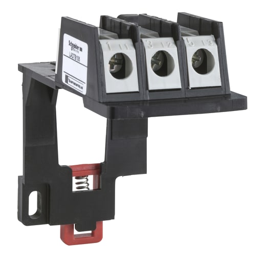 Square-D / Schneider - Square D LAD7B105 45 x 100 x 82 mm Screw Terminal 35 mm Rail Mounting Terminal Block