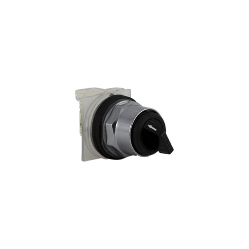 Square-D / Schneider - Square D 9001KS11BH1 30 mm 10 Amp 600 VAC/VDC 1NO 1NC 2-Position Round Knob Non-Illuminated Selector Switch