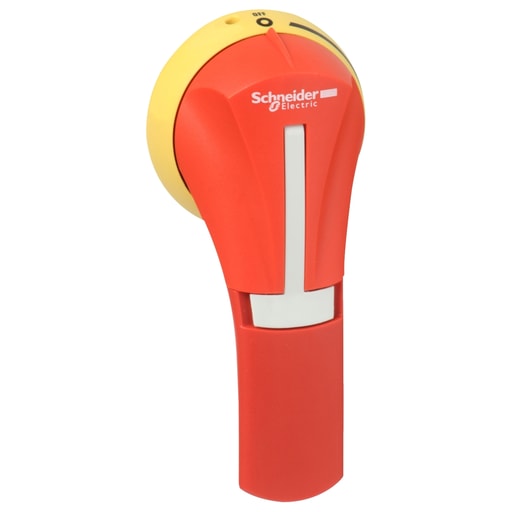 Square-D / Schneider - Square D GS2AH440 Red/Yellow On-Off Legend Padlockable Pistol Disconnect Switch Handle
