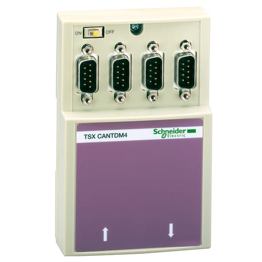 Square-D / Schneider - SQUARED TSXCANTDM4 IP20 CANopen tap