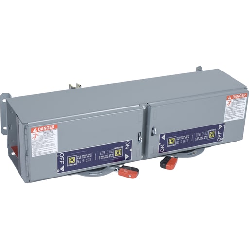 Square-D / Schneider - Square D QMB362T21W 6 Inch 600 VAC 60 Amp 3-Pole Fusible Panelboard Branch Switch Unit