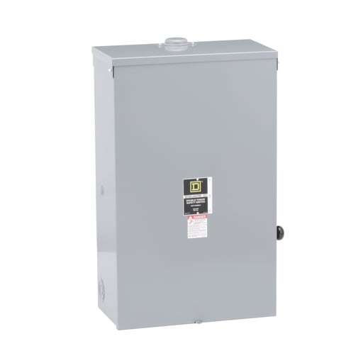 Square-D / Schneider - Square D DTU224NRB Safety Switch Not Fusible 200A 2P NEMA-3R/Neutral , Double Throw
