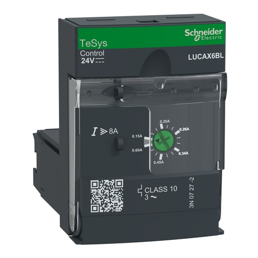 Square-D / Schneider - Square D LUCAX6BL Standard Control Unit, CL10-3PH 0.15-0.6A