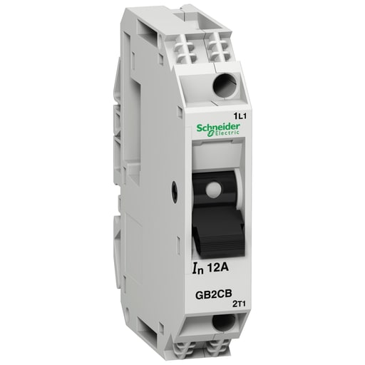 Square-D / Schneider - Square D GB2CB09 1-Pole 4 Amp 300 VAC Thermal Magnetic Circuit Protector