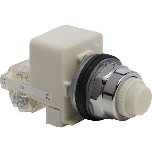 Square-D / Schneider - SQD 9001KT38LWW31 Push-to-test pilo