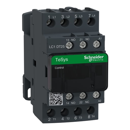 Square-D / Schneider - SQUARED LC1DT25M7 IEC contactor, Te