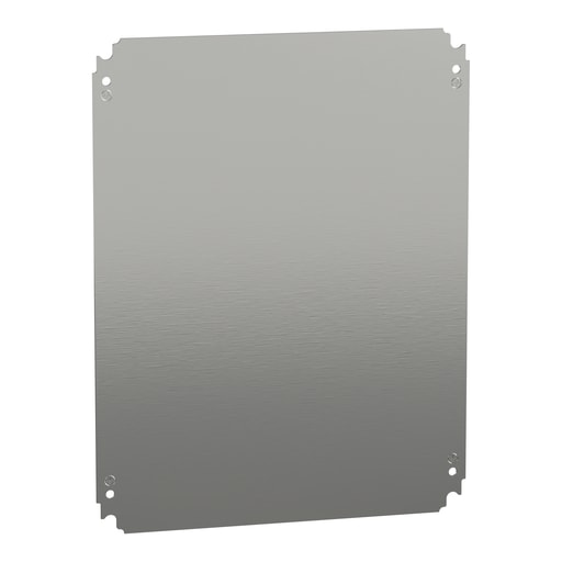 Square-D / Schneider - Square D NSYMM54 13.8 Inch x 17.7 Inch Plain Galvanized Steel Mounting Plate