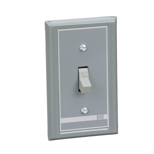 Square-D / Schneider - Square D 2510KF1 600 VAC 230 VDC 30 Amp 3 Hp 2-Pole Flush Mount 1-Phase Manual Switch