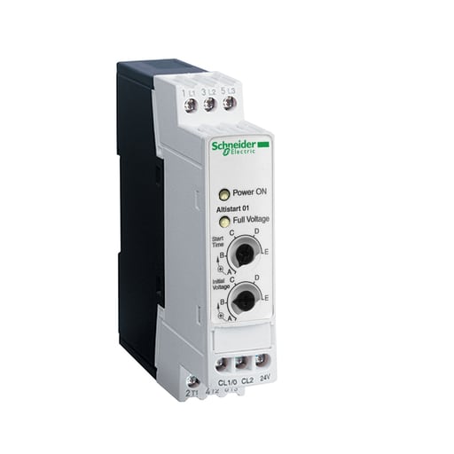 Square-D / Schneider - Square D ATS01N103FT 400 Volt 1 Amp 0.37 Hp 3-Phase IP20 Soft Starter