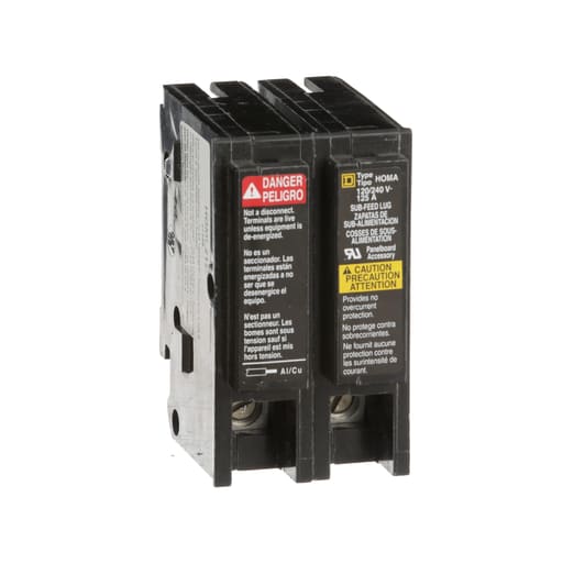 Square-D / Schneider - Square D HOML2125 Circuit Breaker Sub Feed Lug
