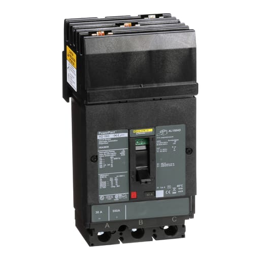 Square-D / Schneider - Square D HDA36030 600 Volt 30 Amp Molded Case Circuit Breaker