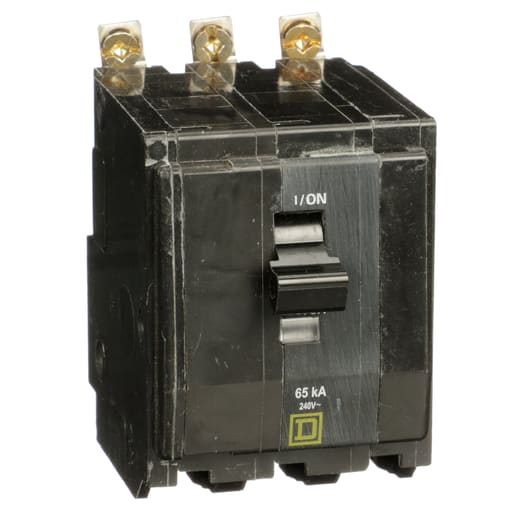 Square-D / Schneider - Square D QHB315 Miniature Circuit Breaker 15A 240V 3P , Thermal Magnetic